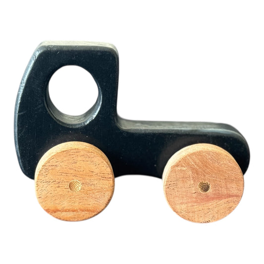Babyosaur The midnight Hauler Wooden Toy Truck for Kids (1+ Years) | Natural, Non-Toxic Wooden Car Toy | Montessori Toddler Toy | Safe, Durable, Eco-Friendly Mini Toy Car | Made in India