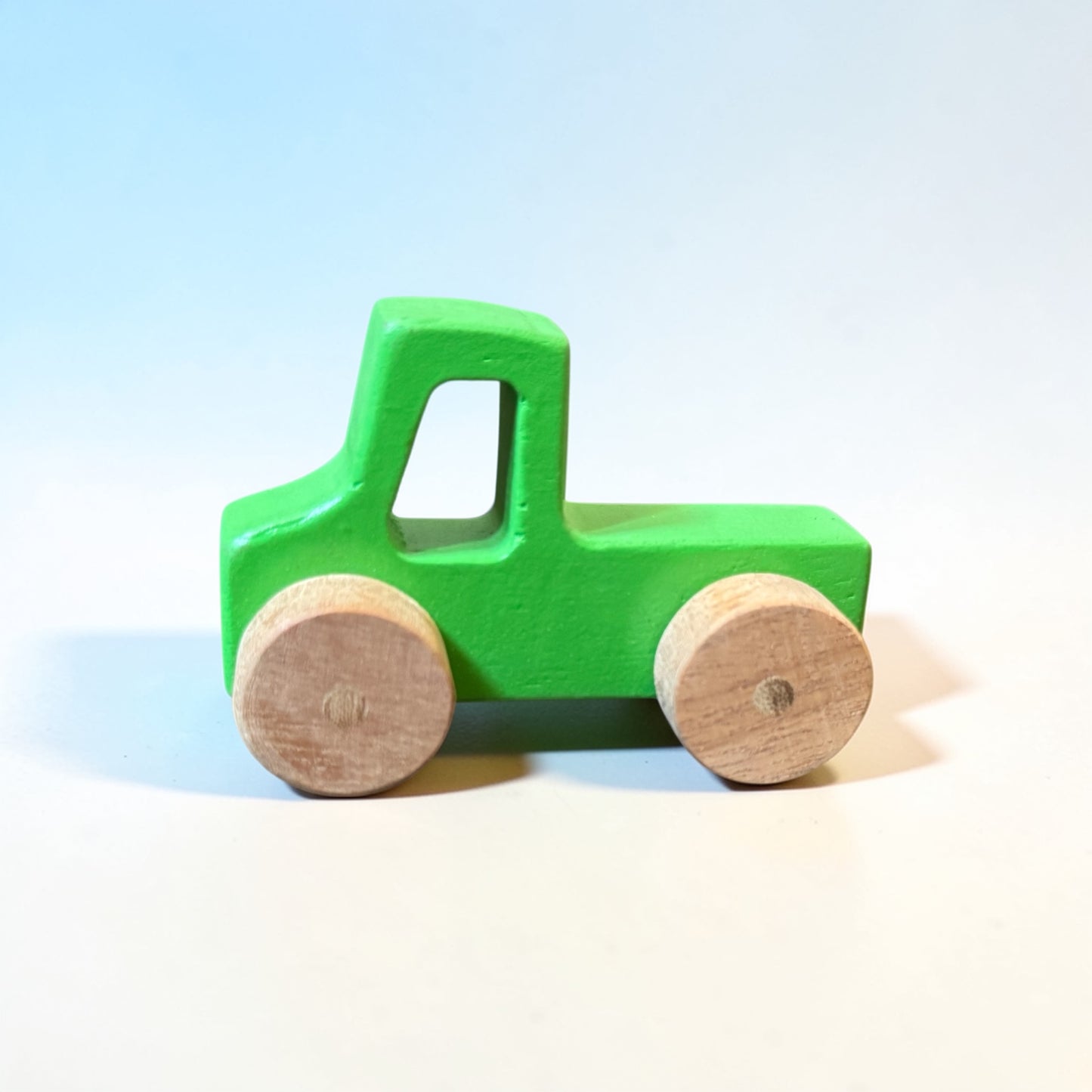 Babyosaur Wooden Toy Green Goblin truck for Kids (6 Months+) |Little Wheels racing Squad| Natural, Non-Toxic Wooden Cars & Trucks | Montessori Toy for Toddlers | Safe, Durable, Eco-Friendly Toy Vehicles | Made in India